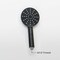 Kibi Circular 3 Settings ABS Handheld Shower Head - Matte Black HS1001MB - alternate 4